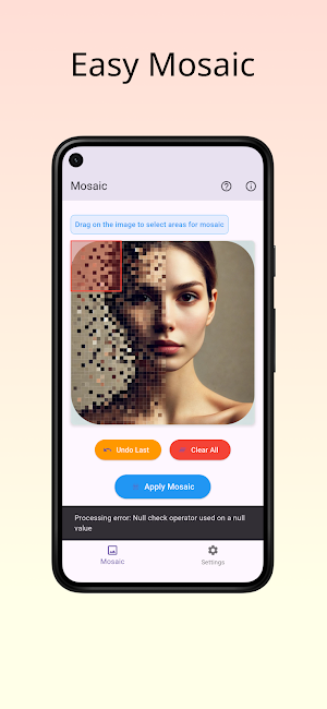 Mosaic - Mosaic Photo Editor Screenshot 0