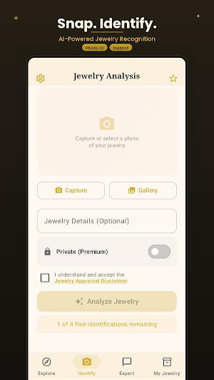 Jewelry Identifier - Appraisal Screenshot 0