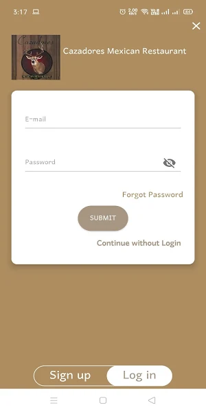 Cazadores Mexican Restaurant Screenshot 1