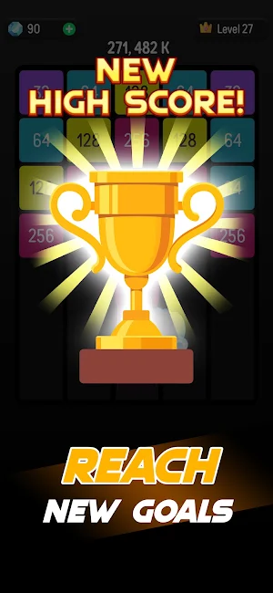2048 Merge Game – Color Block screenshot 5