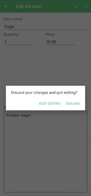 SAGL - Shopping List app Screenshot 3