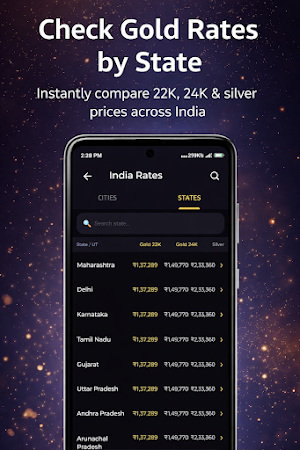 Live Gold & Silver Prices Screenshot 0