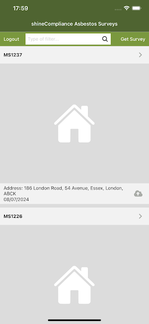 shineAsbestos Screenshot 2