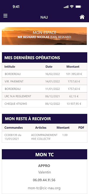 Groupe Nau Screenshot 1