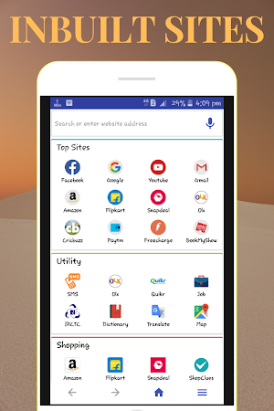 Eagle Browser - Fast & Light Screenshot 0