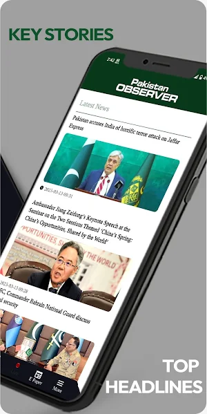 Pakistan Observer screenshot 2