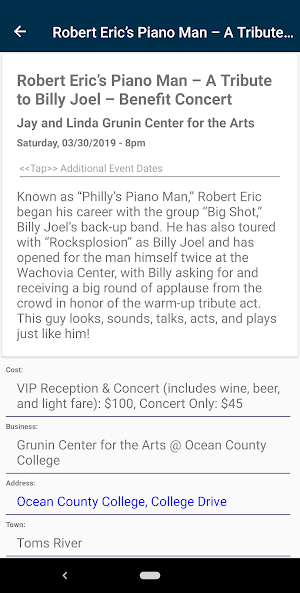 Ocean County Festivals Screenshot 1