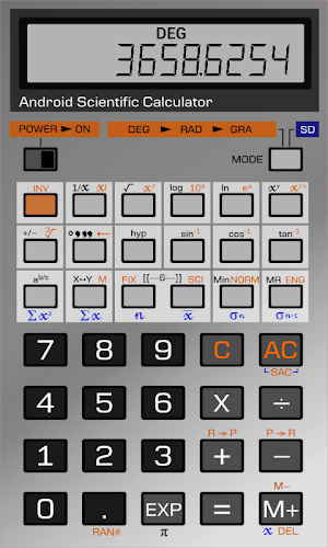 Scientific Calculator Screenshot 0