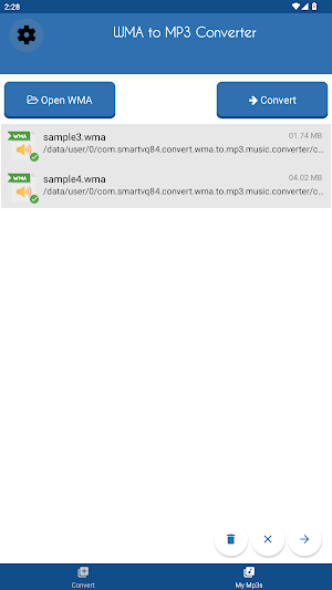 WMA to MP3 Converter Screenshot 0
