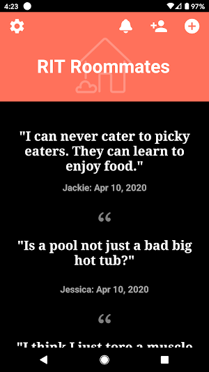 QuoteJar Screenshot 2