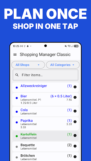 Shopping Manager Classic Screenshot 0