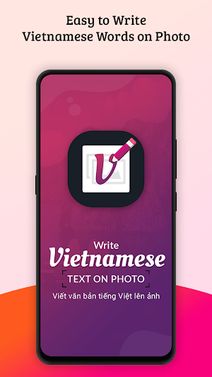 Write Vietnamese Text on photo Screenshot 0