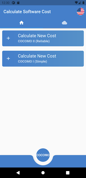 Calculate Software Cost - COCOMO Screenshot 0