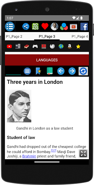 Mahatma Gandhi - Biography Screenshot 3