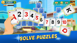 Solitaire TriPeaks - Travel Journey Screenshot 1