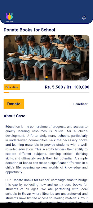 DonorMeet Screenshot 1