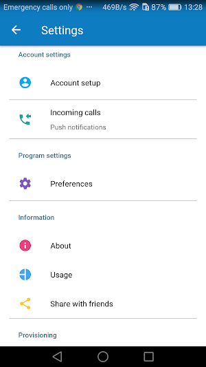 3MD VoIP Screenshot 1