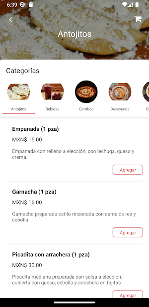 Tezcalli cocina mexicana Screenshot 2