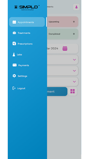 Simpld - Dental Management App Screenshot 2