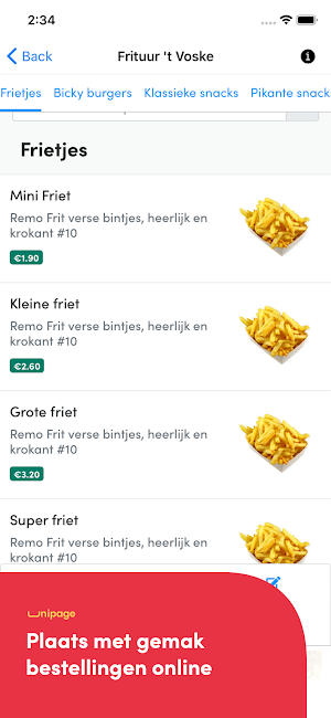 Frituur 't Voske Screenshot 1