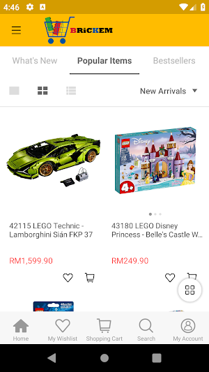 BRiCKEM LEGO Store Screenshot 2