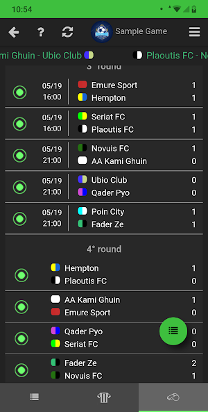 A. Championship & Tournament Screenshot 2