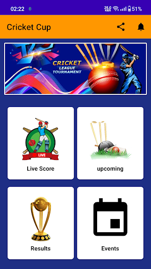 CriCup - Live Cricket Scores Screenshot 0