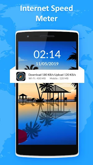 Internet Speed Test - Meter Screenshot 2