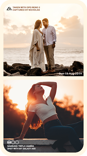 Shot On Stamp for Mi: Watermark Camera & Gallery Screenshot 1