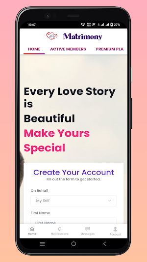 NambiMatrimony Screenshot 1