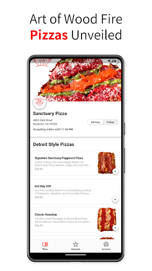 Sanctuary Pizza Screenshot 0