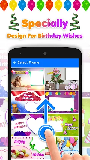 Birthday Photo Frame Screenshot 2
