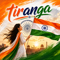 Tiranga Flag Wallpaper 4K
