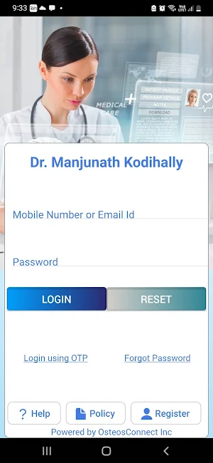 DrManjunathK Scheduler Screenshot 0