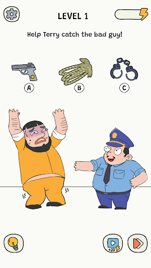 Tricky Police: Brain Puzzle Screenshot 2