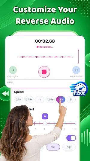 Reverse Audio : Play & Singing Screenshot 3