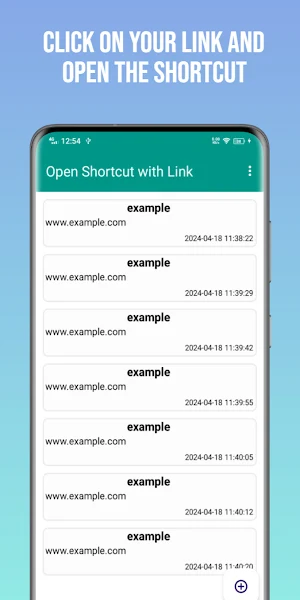 Open Shortcut with link Screenshot 1