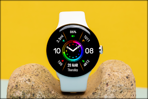 Minimal RATON URX77 Watch face Screenshot 2