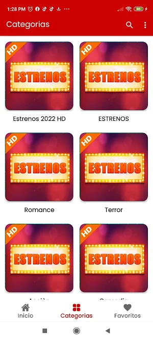 Peliculas de Estreno Screenshot 0