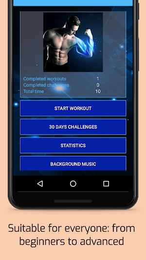 Biceps workout at home, easy Screenshot 3