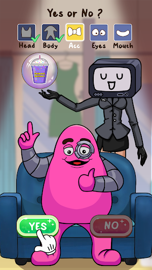 Yes or No: Dress Up Screenshot 1