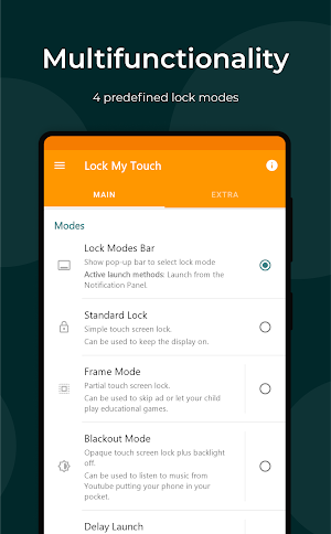 Lock My Touch: Smart Lock of Touch Screen & Keys Screenshot 2