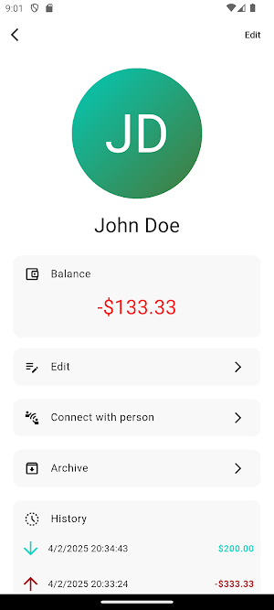 Splittio - Expense Splitter Screenshot 3