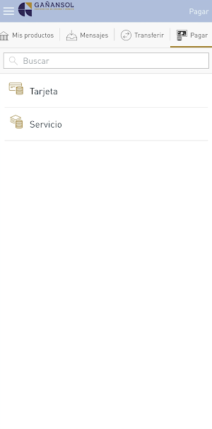 Gañansol Móvil Screenshot 2