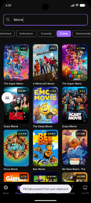PikCube - Drama, Movie, TV Screenshot 1