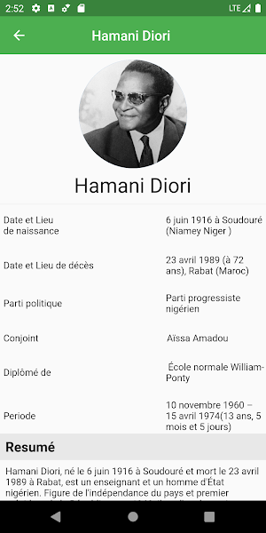 Les Présidents du Niger Screenshot 2
