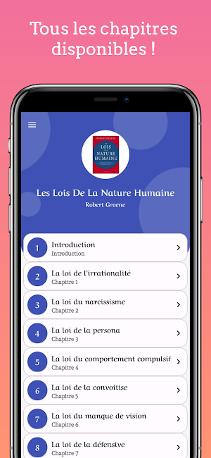 Les lois de la nature humaine Screenshot 1