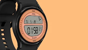 Pink Oval Watch Face Screenshot 3