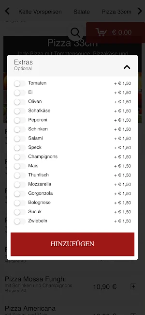 Die Pizza Villach Screenshot 1
