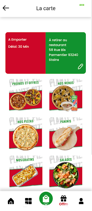 Planete Pizza Screenshot 1